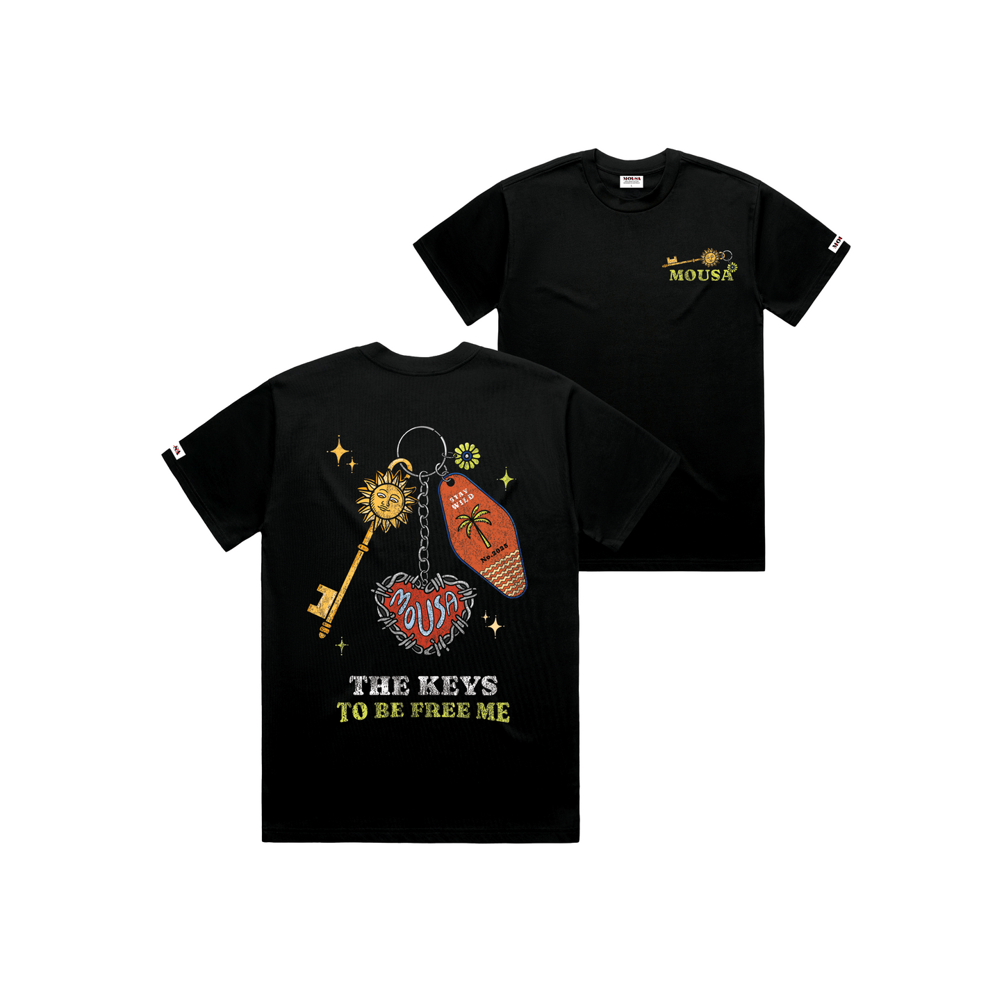 Graphic T-shirts<Mousa Clothing> The Key