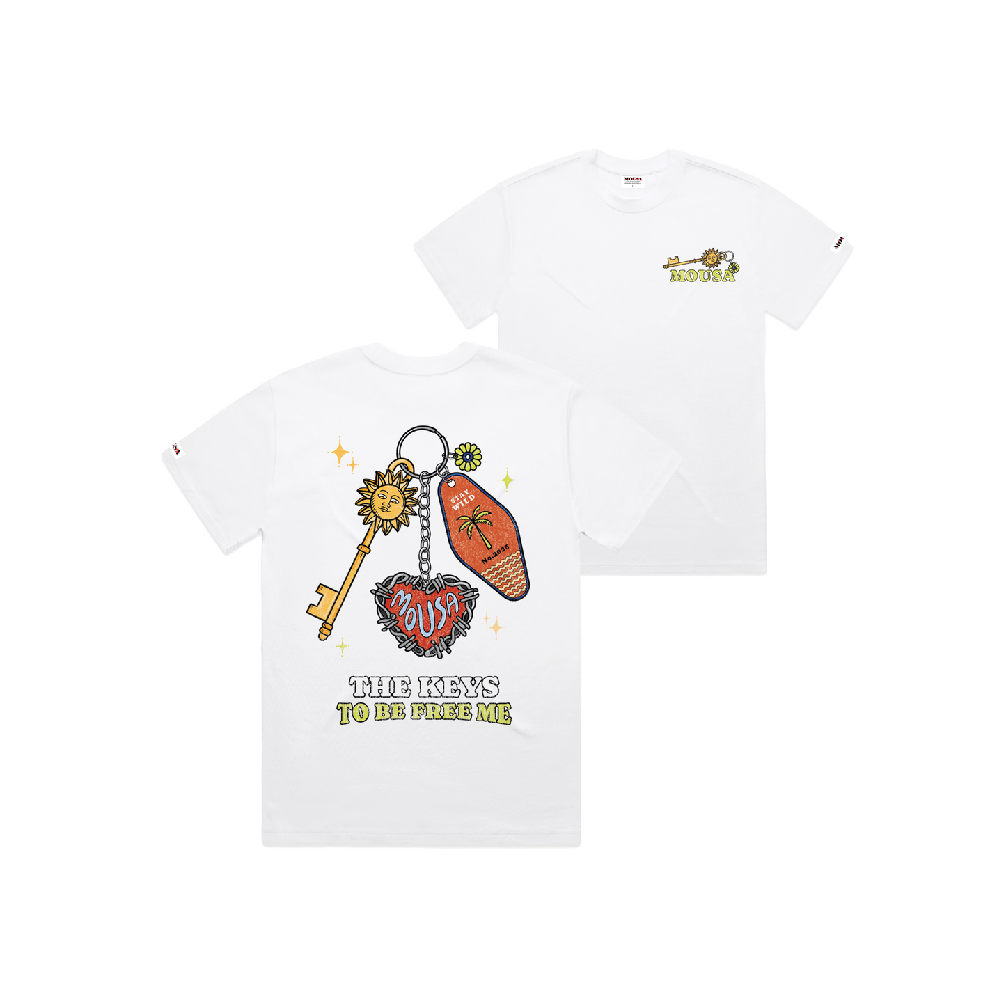 Graphic T-shirts<Mousa Clothing> The Key