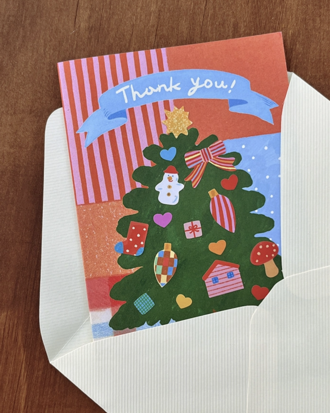 Folding Card <A letter from> Holiday Card