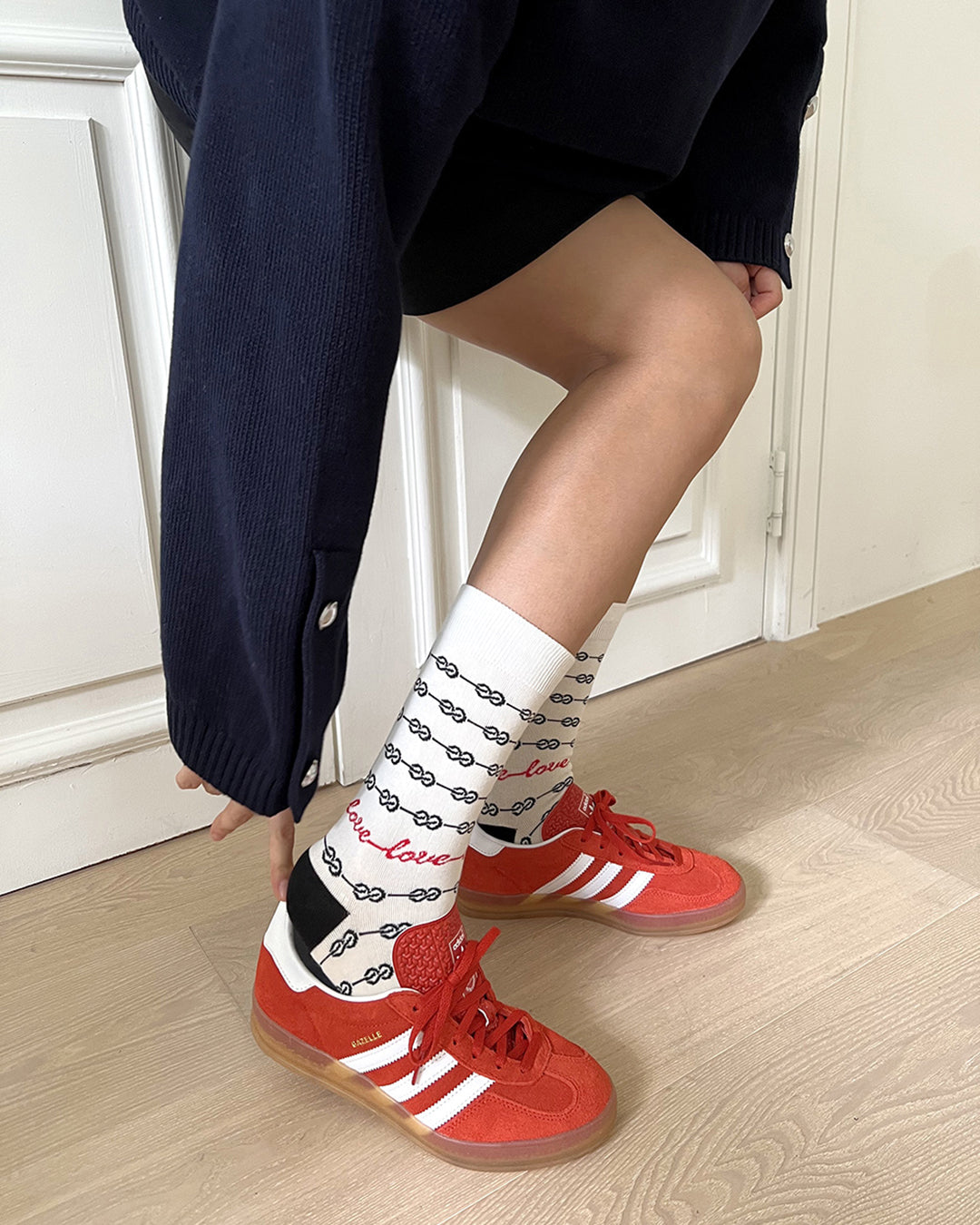 Designer Women's Socks<BonjourMarch> Loop