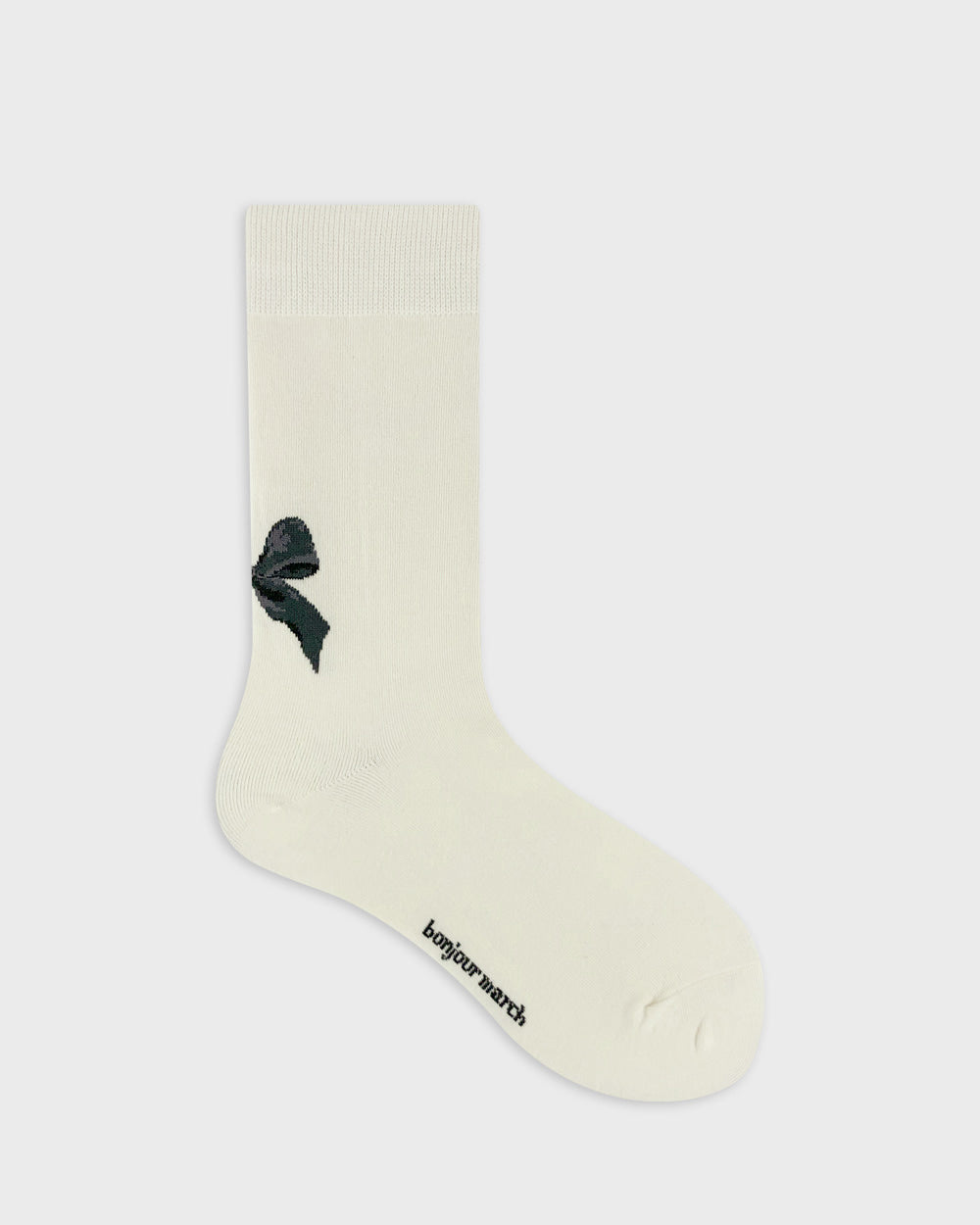 Designer Women's Socks<BonjourMarch> Ribbon