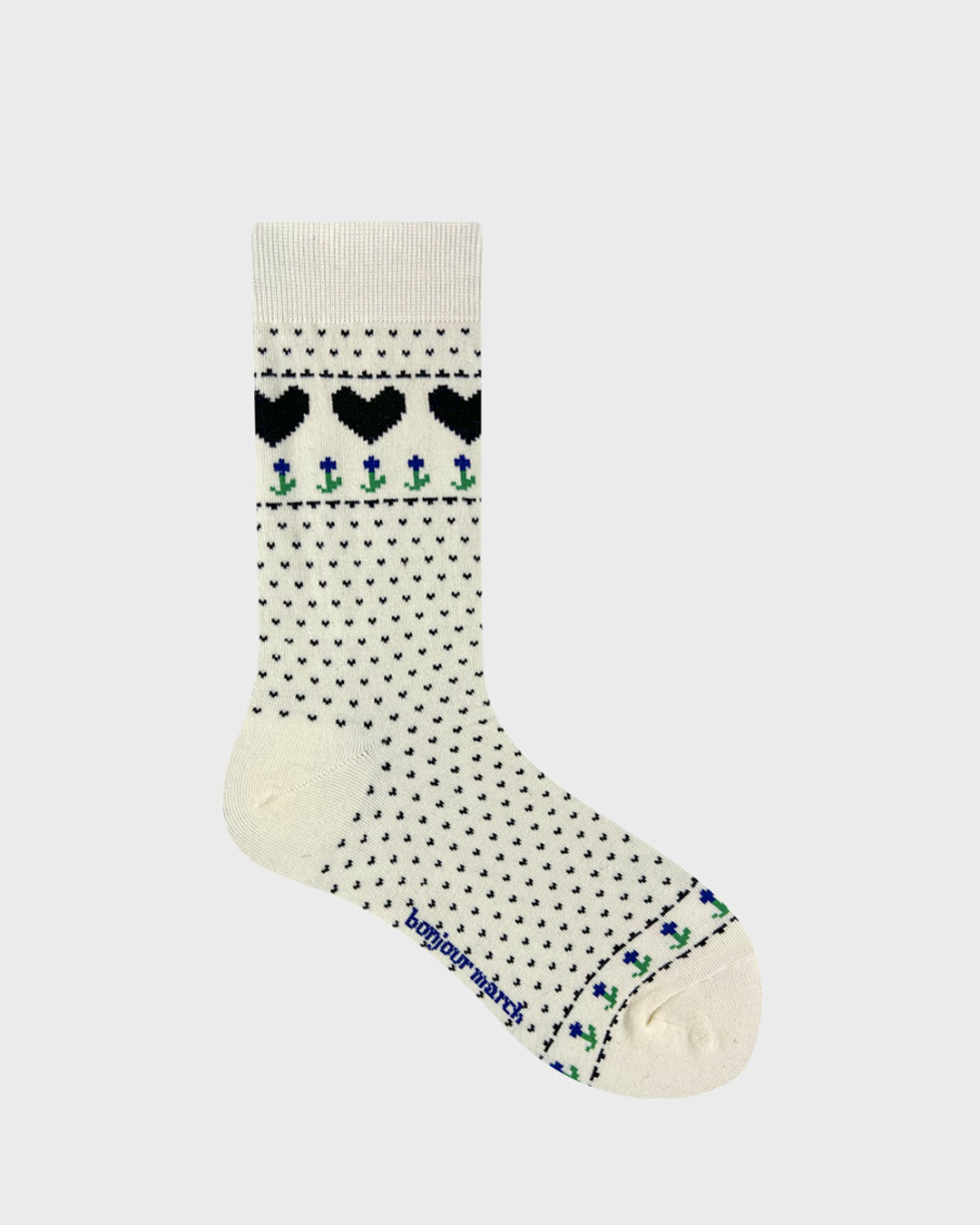 Designer Women's Socks<BonjourMarch> Valentine's Day